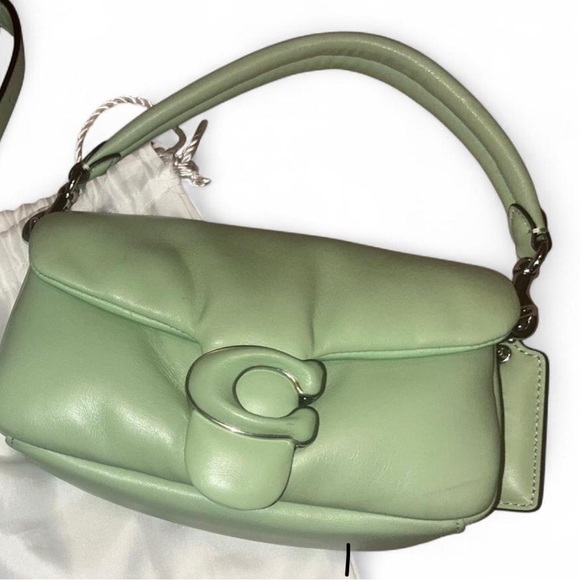 Coach Handbags - Coach Mint Green Leather Shoulder Bag